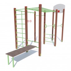 Гімнастичний комплекс Miros “Спортишка”, код: DIO604 Гімнастичний комплекс Miros “Спортишка”, код: DIO604