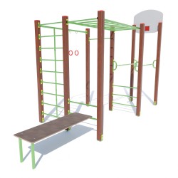 Гімнастичний комплекс Miros “Спортишка”, код: DIO604 Гімнастичний комплекс Miros “Спортишка”, код: DIO604