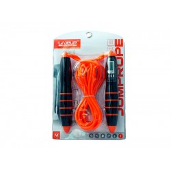 Скакалка з електронним лічильником LiveUp Cable Jumprope, код: LS3128