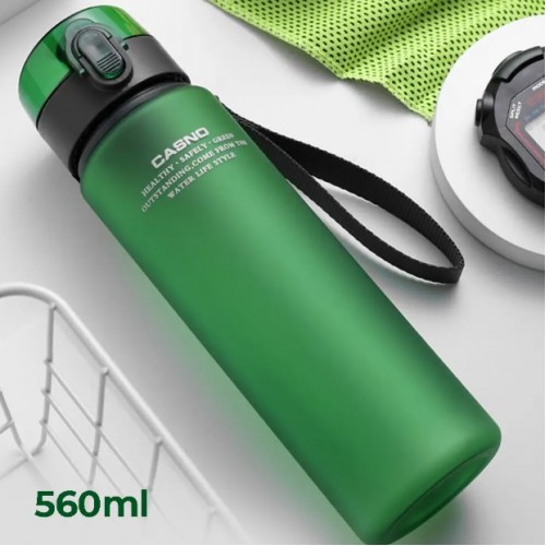 Пляшка для води Casno 560 мл, зелений, код: KXN-1115_Green