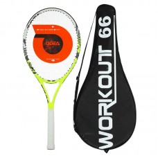 Ракетка для великого тенісу Odea 27", лимонний, код: WORKOUT66_LG Ракетка для великого тенісу Odea 27", лимонний, код: WORKOUT66_LG
