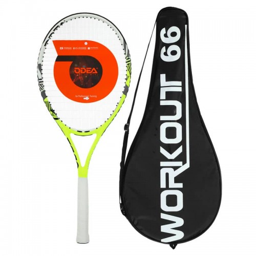 Ракетка для великого тенісу Odea 27", лимонний, код: WORKOUT66_LG