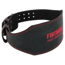 Пояс атлетичний шкіряний Fistrage XL, чорний, код: VL-5478_XL