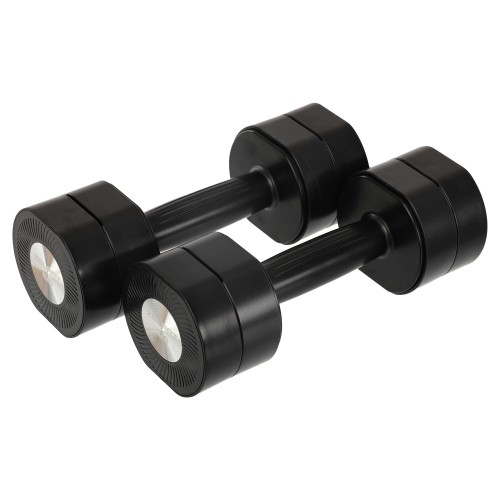 Гантелі розбірні Zelart сталеві ABS покриття, 2х2кг, чорний, код: TA-7787-4