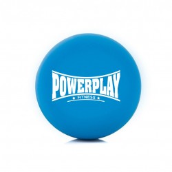Масажний силіконовий м"яч PowerPlay Silicone Lacrosse Ball 63 мм, синій, код: PP-4354_Blue