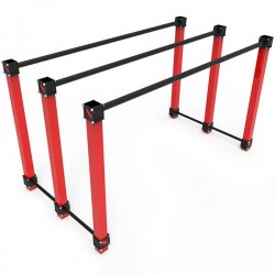 Бруси потрійні StreetGym, код: SE-02.4