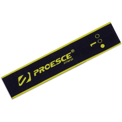 Гумка для фітнесу Record Proesce Hip Loop, чорний-салатовий, код: FI-0896-1-S52