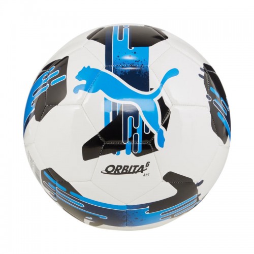 М"яч футбольний Puma Orbita 6 MS №5, білий-синій, код: 4067981495962