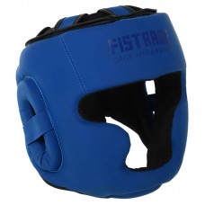 Шолом боксерський з повним захистом шкіряний Fistrage S, синій, код: VL-4169_SBL