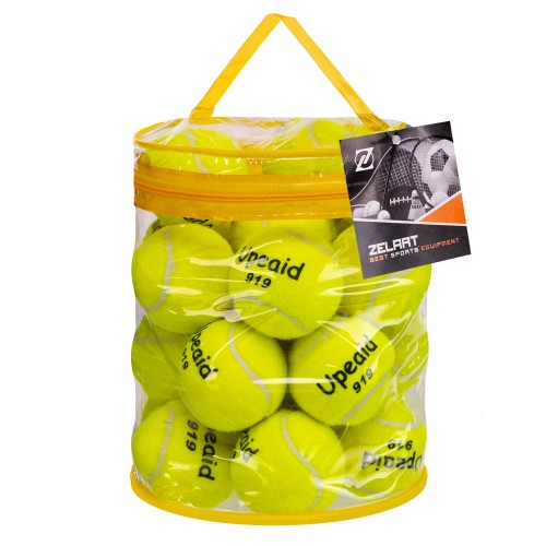 М"яч для великого тенісу Upeaid 24шт, салатовий, код: 919-24-S52