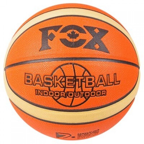 М"яч баскетбольний Fox-12 помаранчевий зі смугою, код: FOX-12-WS