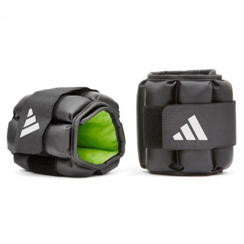 Обважнювачі на зап"ястя та щиколотки Adidas 2х1,5 кг, чорний-зелений, код: ADWT-12632-NL-IA Обважнювачі на зап"ястя та щиколотки Adidas 2х1,5 кг, чорний-зелений, код: ADWT-12632-NL-IA