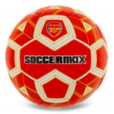 М"яч футбольний Soccermax Arsenal №5 PU, червоний, код: FB-0047-810-S52 М"яч футбольний Soccermax Arsenal №5 PU, червоний, код: FB-0047-810-S52