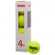 Мяч для большого тенниса Teloon 4шт салатовый, код: Teloon-4-S52