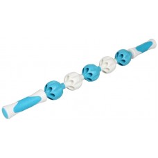 Масажний ролик LiveUp Massage Bar блакитний-білий, код: 6951376170528 Масажний ролик LiveUp Massage Bar блакитний-білий, код: 6951376170528