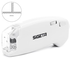 Мікроскоп Sigeta MicroGlass 150x R/T (зі шкалою), код: 65140-DB