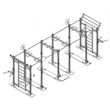 Кросфіт станція Wuotan CS.13, код: CS.13-W Кросфіт станція Wuotan CS.13, код: CS.13-W