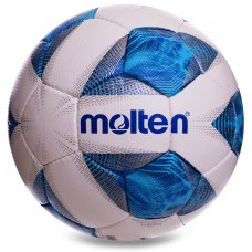 М"яч футбольний Molten №5 PU синій, код: F5A2811-S52