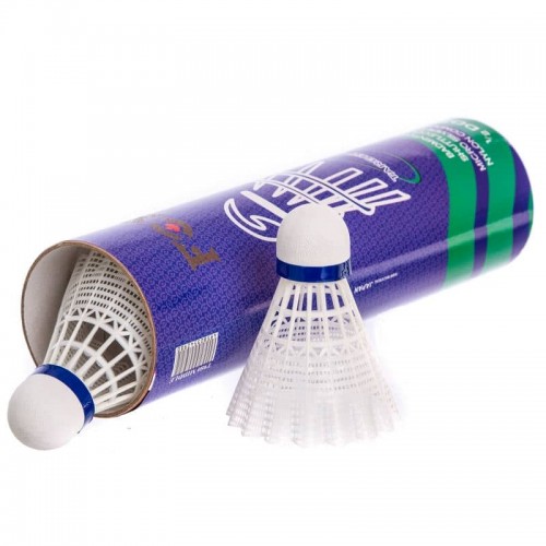 Волани для бадмінтону нейлонові PlayGame Fox, код: T980 Волани для бадмінтону нейлонові PlayGame Fox, код: T980