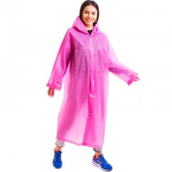 Дощовик для дорослих Camping рожевий, код: C-1030_P