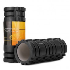 Масажний ролик Cornix EVA 330x140 мм (валик, роллер) Black, код: XR-0029 Масажний ролик Cornix EVA 330x140 мм (валик, роллер) Black, код: XR-0029