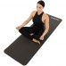Килимок для йоги та фітнесу Record TPE 1830x610x8 мм, чорний, код: FI-7673