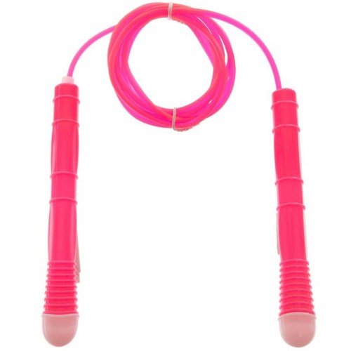 Скакалка FitGo 2,6м рожевий, код: FI-4913_P Скакалка FitGo 2,6м рожевий, код: FI-4913_P