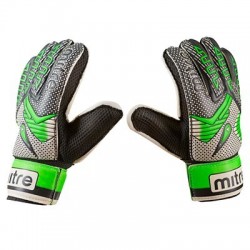 Воротарські рукавички Mitre Latex Foam, розмір 6, зелений, код: GG-MT6-WS