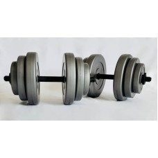 Гантелі WCG Grey 2х18кг, код: 02018G-IF Гантелі WCG Grey 2х18кг, код: 02018G-IF