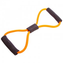 Еспандер EasyFit вісімка трубчастий помаранчевий, код: EF-3947-OR-EF Еспандер EasyFit вісімка трубчастий помаранчевий, код: EF-3947-OR-EF