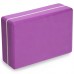 Блок для йоги FitGo 230х150х75 мм фиолетовий, код: FI-5163_V