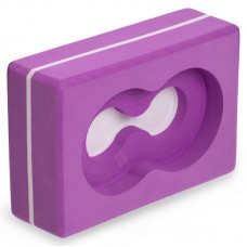 Блок для йоги FitGo 230х150х75 мм фиолетовий, код: FI-5163_V