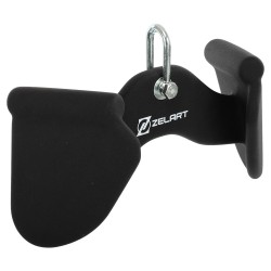 Рукоятка для тяги з вузьким хватом Mdbuddy Pull Down Handle нековзне покриття 290х120х150 мм, чорний, код: TA-5377