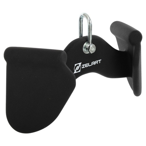 Рукоятка для тяги з вузьким хватом Mdbuddy Pull Down Handle нековзне покриття 290х120х150 мм, чорний, код: TA-5377