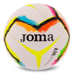 М"яч футбольний Joma Halley II №5, білий-жовтий, код: 401726-217-T5-S52