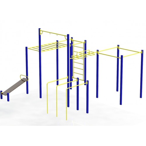 Спортивний комплекс Miros на фланцях, код: W204.1