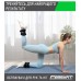 Обтяжувачі для ніг та рук з металом EasyFit Comfort 2х2 кг, чорний-блакитний, код: EF-1020-BE-EF