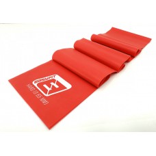 Стрічка латексна для пілатесу та йоги EasyFit 0.65 мм, червона, код: EF-1674-R