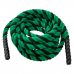Канат для кросфіту Orlins 8 м, діаметр 40 мм посилений, зелено-чорний, код: RO-179