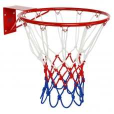 Сітка баскетбольна Longfa 2шт, білий-червоний-синій, код: C-8594