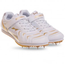 Шиповки бігові Health розмір 45 (27,5см), білий-золотий, код: 633_45WG Шиповки бігові Health розмір 45 (27,5см), білий-золотий, код: 633_45WG