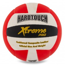 М"яч волейбольний Hard Touch №5 PU, білий-червоний, код: VB-7980