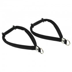 Ручки для еспандера та тренажера Ezous Multe Function Handles 2шт, чорний, код: F-03 Ручки для еспандера та тренажера Ezous Multe Function Handles 2шт, чорний, код: F-03