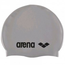 Шапка для плавання Arena Classic Silicone сріблястий, код: 3468333887403