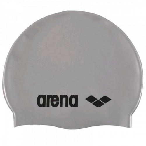 Шапка для плавання Arena Classic Silicone сріблястий, код: 3468333887403