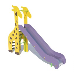 Гірка-спуск Miros "Жираф" 2480х550х2160 мм, код: DIO506 Гірка-спуск Miros "Жираф" 2480х550х2160 мм, код: DIO506