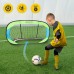 Футбольні ворота саморозкладні 4Fizjo Pop-Up набір 2 шт, зелений-чиній, код: P-5905973401463