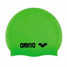 Шапка для плавання дитячі Arena Classic Silicone JR зелений, код: 3468335046983