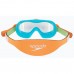 Окуляри-маска для плавання Speedo Sea Squad Mask JU бірюзовий-помаранчевий-салатовий, код: 5059937275680