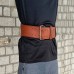 Пояс атлетичний EasyFit DeciBelt (шкіра) коричневий M: EFTB-BRM-EF